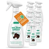 Silberkraft Insektenspray Milbenspray Pferde, 500 ml, 12-St.