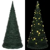vidaXL Künstlicher Pop-Up-Weihnachtsbaum Grün 210 cm
