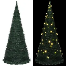 vidaXL Künstlicher Pop-Up-Weihnachtsbaum Grün 210 cm
