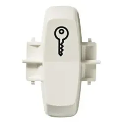 Elso WDE011530 Wippe bedruckt mit Symbol Schluessel weiss RENOVA