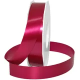 Präsent C.E. PATTBERG Geschenkband Bordeaux, 91 Meter Ringelband 25 mm zum Basteln, Dekorieren & Verpacken von Geschenken zu jedem Anlass