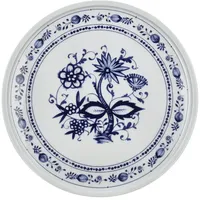 Kahla Tortenplatte  Rosella Zwiebelmuster , blau , Porzellan , Maße (cm): H: 1,2  Ø: 30.9