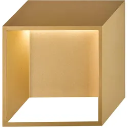 LED-Wandleuchte Quebec Goldfarben max.5,5 Watt Wandlampe