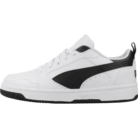 Puma Rebound V6 Lo White / Black / Black 35 1/2