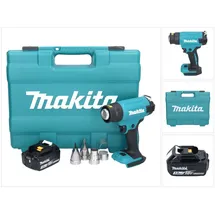 Makita DHG 181 F1K Akku Heißluftgebläse 18 V 150 - 550°C + 1x Akku 3,0 Ah + Koffer - ohne Ladegerät