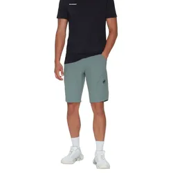 Mammut Wanderhose Hiking V Short (UV-Schutz, 4-Wege-Stretch) kurz grau Herren