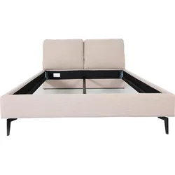 Polsterbett INOSIGN "Jarek", beige (creme), B:155cm H:93cm L:230cm, Betten