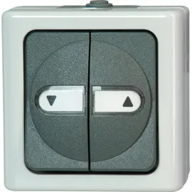 Kopp Jalousietaster Blue Electric grau