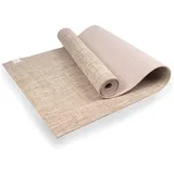 Myga Jute Yogamatte | Beige beige 183 cm