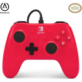 PowerA Raspberry Red Controller für Nintendo Switch