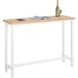 Woltu Bartisch 140 x 100 x 40 cm Hell Eiche