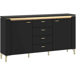 Sideboard NAGISA - schwarz