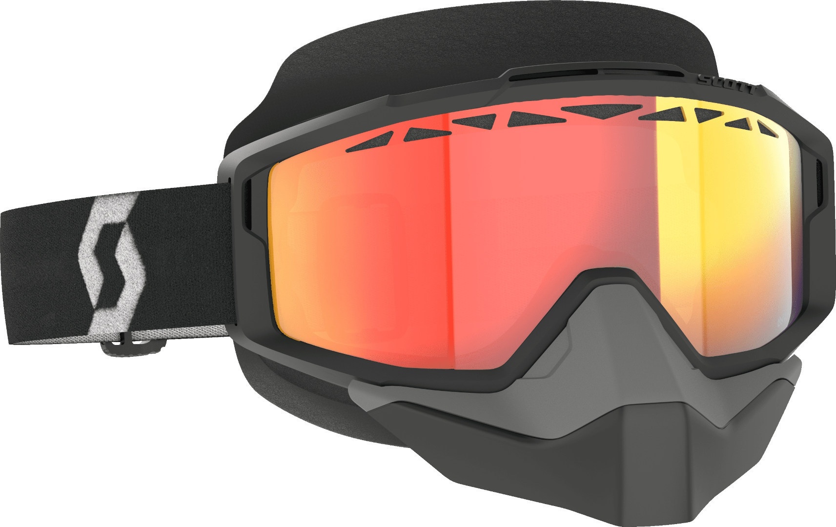 Scott Split OTG Light Sensitive Ski Brille, schwarz