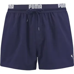 PUMA Herren Badehose Badeshorts Logo Swim Shorts 100000030 BLAU XS