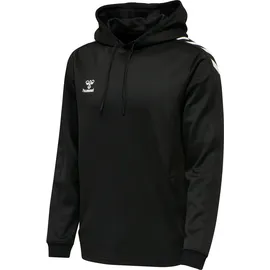 hummel Core XK Poly Sweat Hoodie Herren Black/Black 3XL
