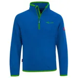 Trollkids Fleece-Pullover Nordland Mittelblau / 176