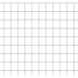 vidaXL Eurozaun Stahl 25 x 0,8 m Grau vidaXL