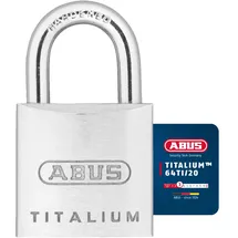 ABUS Vorhängeschloss Titalium 64TI/20 gleichschließend