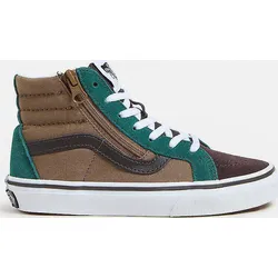 Vans SK8-Hi Reissue Side Zip brown/multi (210-footwear) 12.5
