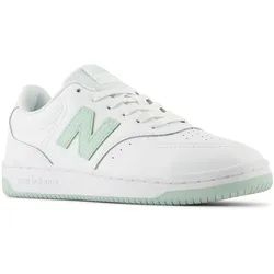 Sneaker NEW BALANCE "BBW80", Gr. 40, oyster weiß, Leder, sportlich, Schuhe, von dem New Balance 550 inspiriert