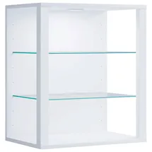 VCM Hängevitrine Glasol 52 x 35 x 60 cm Weiß