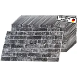 Wandpaneele Steinoptik - 3D Effekt - Wandverkleidung Steinoptik für Küche, Wohnzimmer, Innen- und Außenbereich - Steinoptik Styropor - 3D Wandpaneele - Akustikpaneele I ST161 |