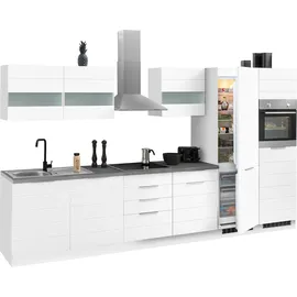 kochstation Küchenzeile KS-Luhe 360 cm weiß