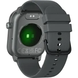 Zeblaze GTS 3 GPS 40 mm Aluminiumgehäuse Grau Sportarmband Grau One Size