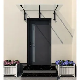 Buylando Vordach 230 x 90 cm klarglas