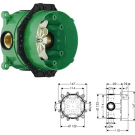 Hansgrohe Logis Aufputz chrom