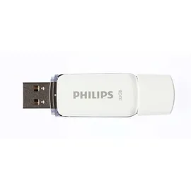 Philips Snow Edition 32 GB weiß/grau