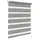 Woltu Doppelrollo 60 x 150 cm grau