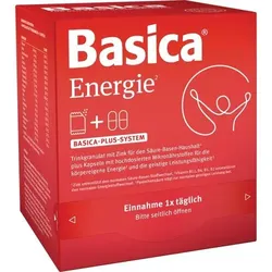 BASICA Energie Trinkgranulat+Kapseln f.30 Tage Kpg 30 St