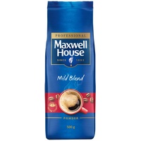 Maxwell House Mild Blend, 500g löslicher Instant Kaffee, ideal für den Vendingbereich, Intensität 2/5