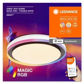 LEDVANCE LED Deckenleuchte 2 schwarz, 32W, dimmbar