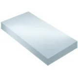 Tectake Doppelstegplatte 121 x 60,5 x 0,4 cm transparent