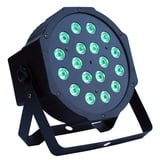 E-Lektron PAR-18 RGB LED DMX Scheinwerfer Flat Floorspot Strahler Lichteffekt inkl. Fernbedienung