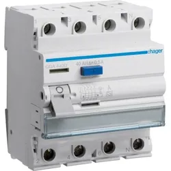 Hager FI-Schutzschalter 4p.40A 500mA
