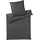 ELEGANTE Solid Mako-Satin stone 135 x 200 cm + 80 x 80 cm