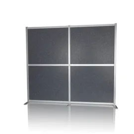 HJH Office Akustik Trennwand / Stellwand Flexmiut Modul 167x192 Pet grau Hjh Office,