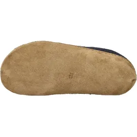 HAFLINGER Emils Toffel Filzpantoffel Hausschuh Blau 41 EU