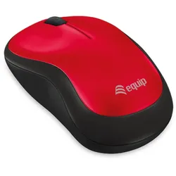 Equip Maus - Komfort - rechts- und linkshändig - optisch - kabellos - 2.4 GHz -