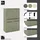 Set One by Musterring Highboard 92 x 140 x 42 cm Olivgrün matt lack / Olivgrün glanz