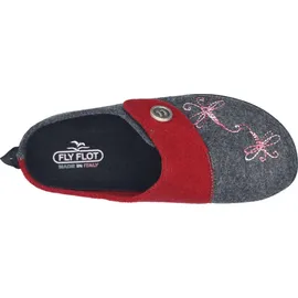 FLY FLOT Pantoffeln Rot 41