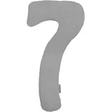 Theraline Bezug für my7 Seitenschläferkissen, 150 cm | mittelgrau Bamboo