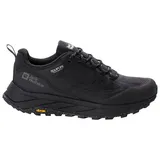 Jack Wolfskin Herren TERRAVENTURE Texapore Low M Walking-Schuh, Black/Black, 47.5 EU