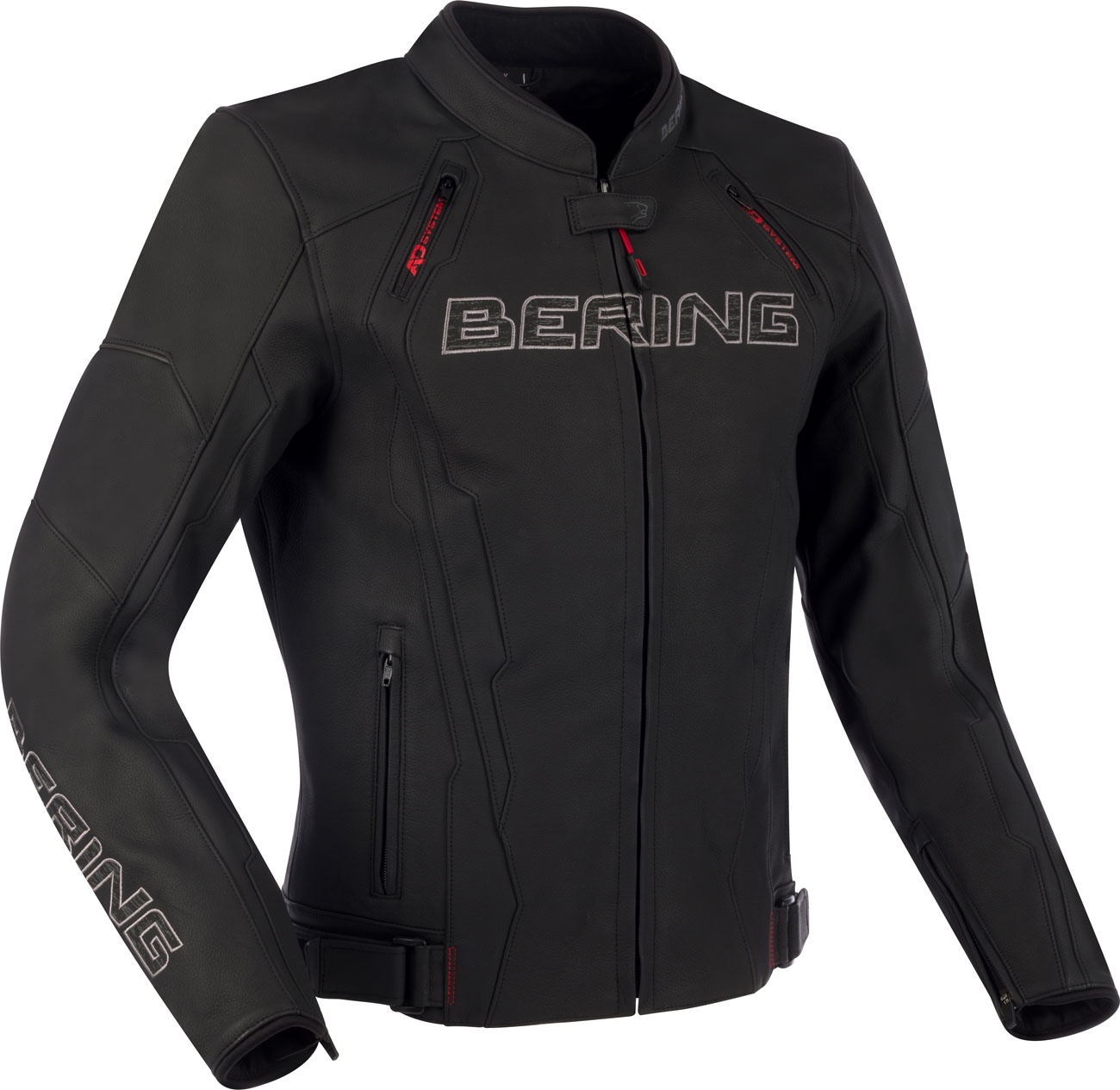 Bering Atomic, veste en cuir - Noir - S