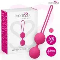 Moressa - Osian 2 Premium Silikon Liebeskugeln 101 g Beckenbodentrainer