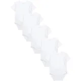 TupTam Baby Body Kurzarm Jungen – Wickelbody Kurzarm aus Baumwolle im 5er Set – OEKO-TEX Zertifiziert, Farbe: Farbenmix 5, Größe: 80 - 80