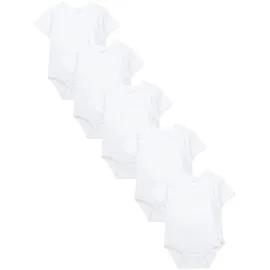 TupTam Baby Body Kurzarm Jungen – Wickelbody Kurzarm aus Baumwolle im 5er Set – OEKO-TEX Zertifiziert, Farbe: Farbenmix 5, Größe: 80 - 80